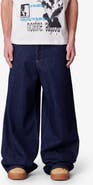 mnml Raw Baggy Rave Wide Leg Jeans