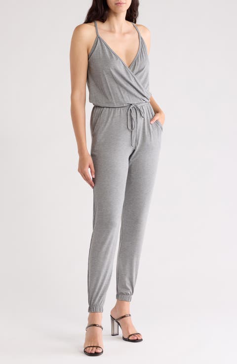 Sleeveless Drawstring Jumpsuit