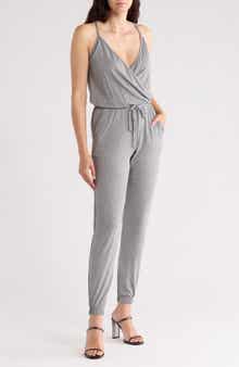 GO COUTURE Sleeveless Drawstring Jumpsuit