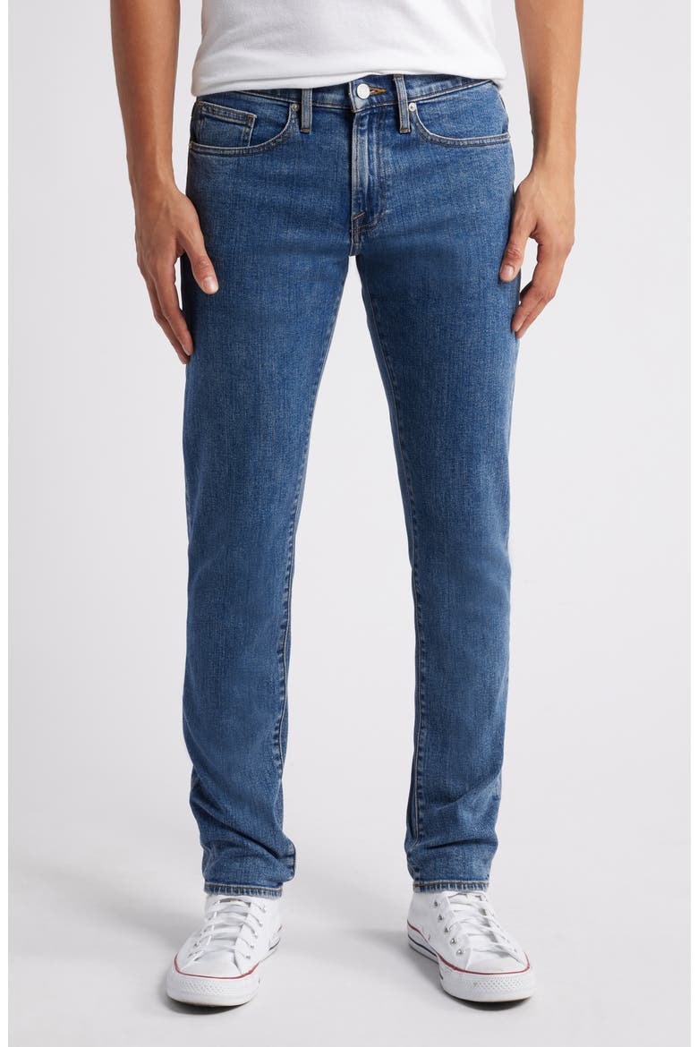 L'Homme Slim Fit Jeans (Nordstrom Exclusive), Main, color, BELLAIR