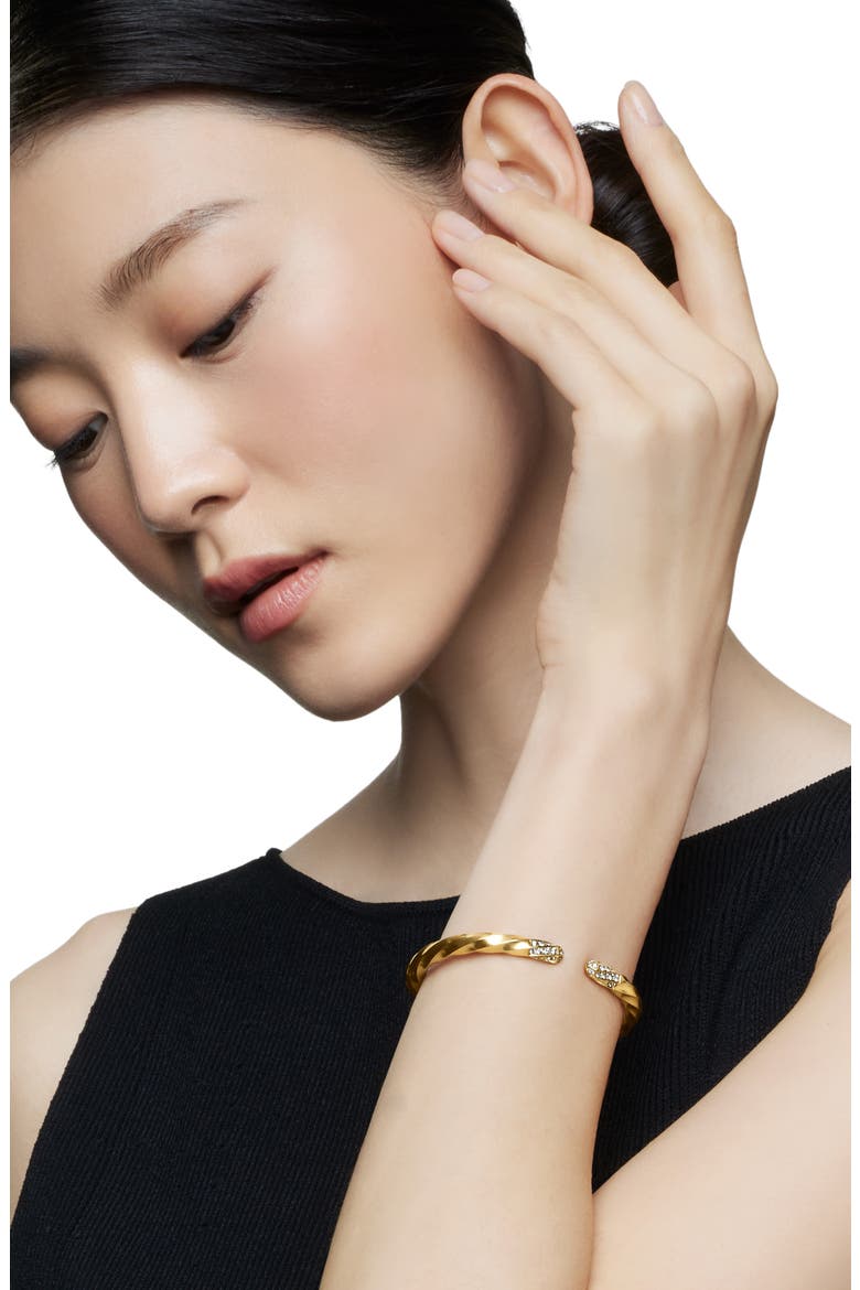 Cable Edge® Bracelet in 18K Yellow Gold with Diamonds, 5.5mm, Alternate, color, 18K GOLD RECYCLED