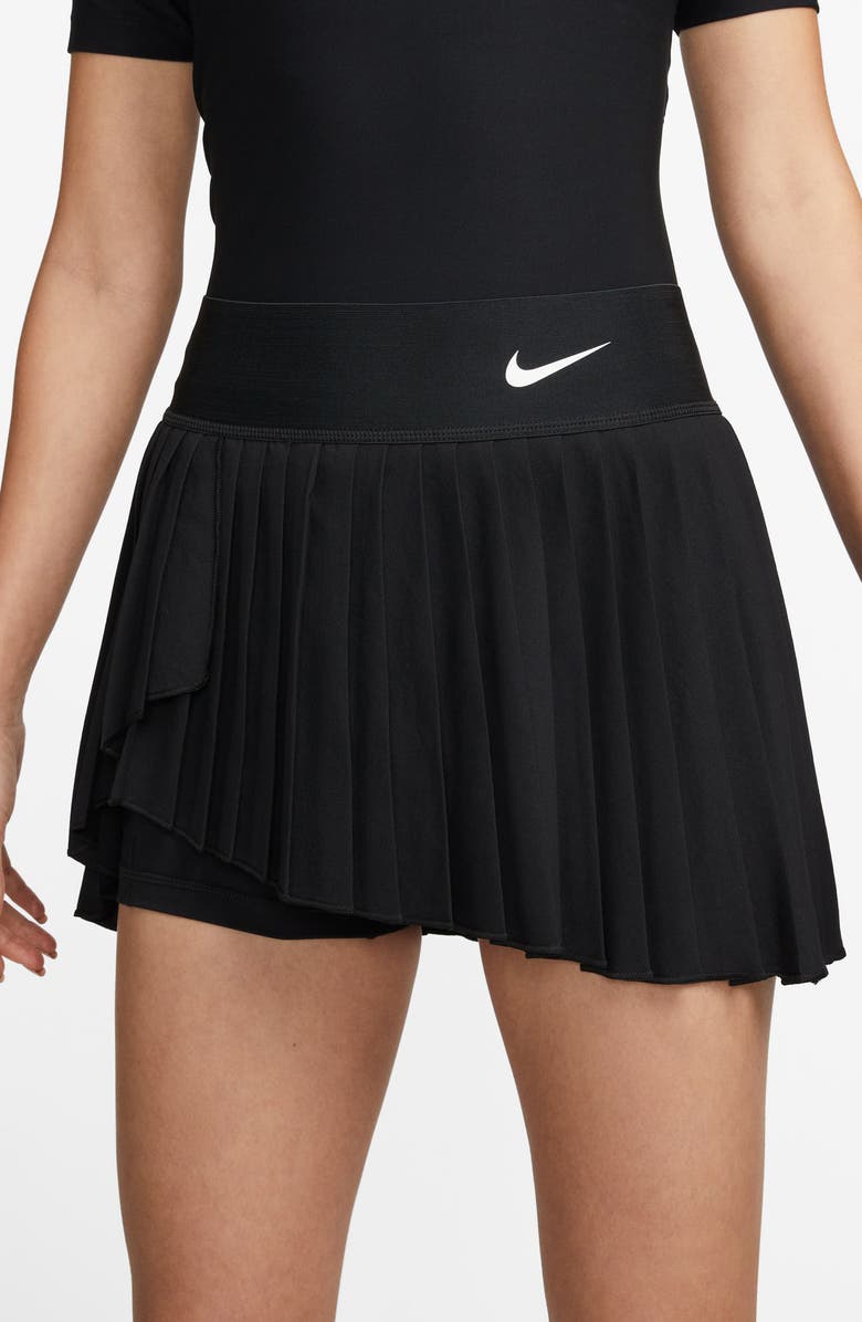 Nike Court Dri-FIT Advantage Pleated Tennis Skirt, Alternate, color, 