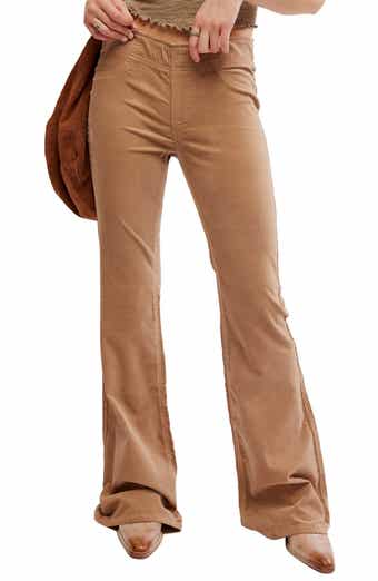 Free People Jayde Seamed Corduroy Flare Pants Nordstrom