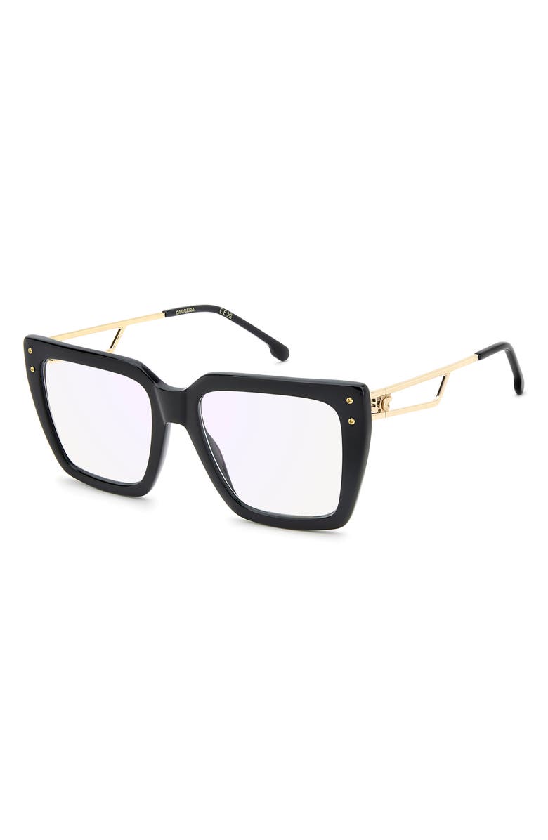 Carrera Eyewear 55mm Square Optical Glasses, Alternate, color, 