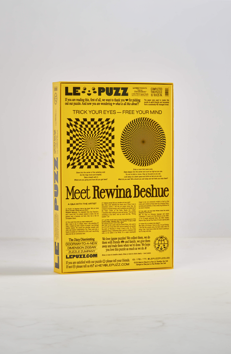 Le Puzz New Dimension 500 Piece Jigsaw Puzzle, Alternate, color, NO COLOR