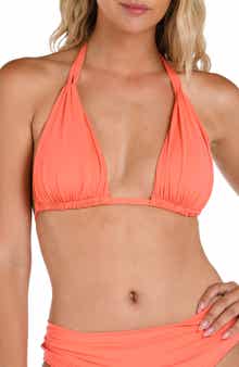 La Blanca Island Goddess Halter Bikini Top