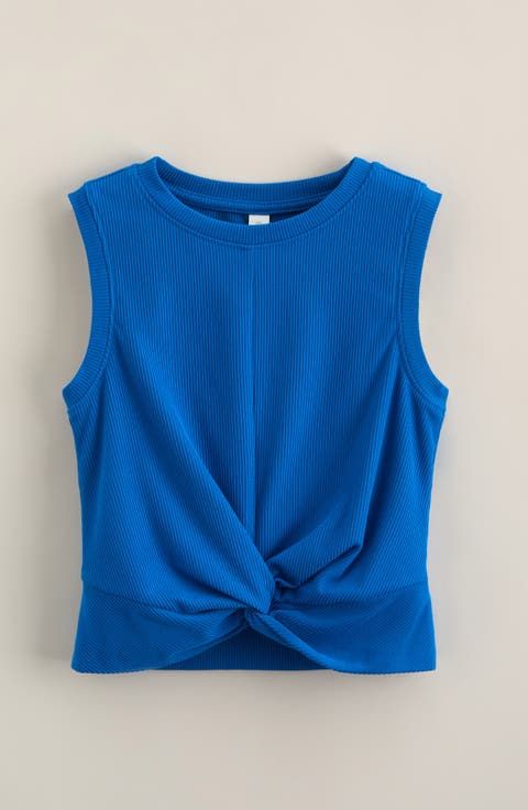 Kids' Twist It Ribbed Tank (Little Kid & Big Kid)
