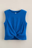 Zella Girl Kids' Twist It Ribbed Tank