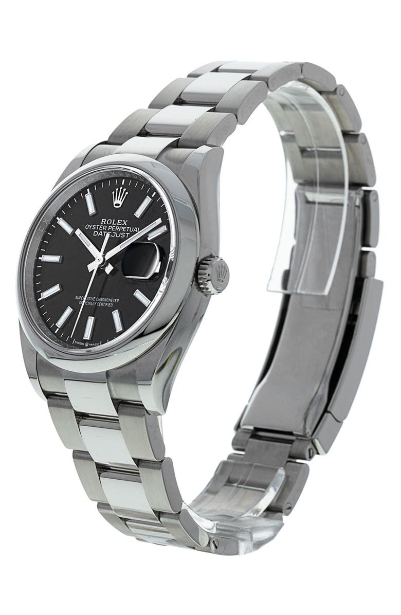 Watchfinder & Co. Rolex Preowned Datejust Bracelet Watch, 36mm, Alternate, color, 