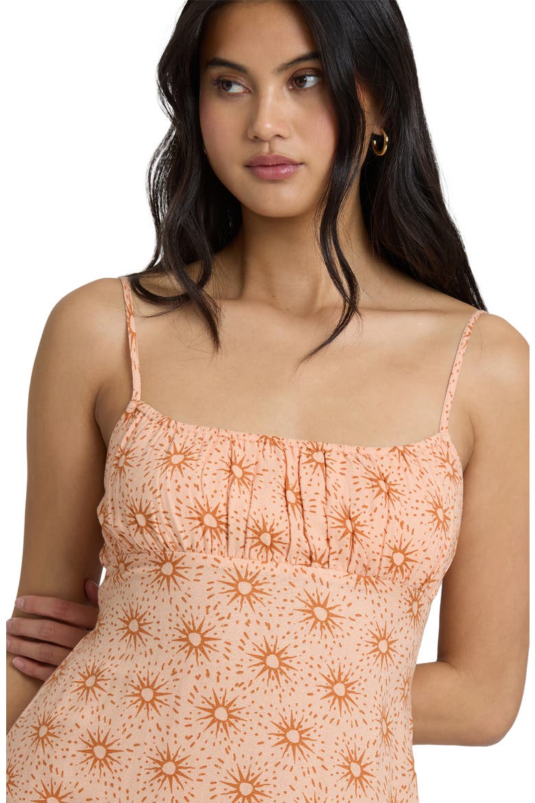 Dreaming of Sun Mini Sundress, Alternate, color, LIGHT PEACH