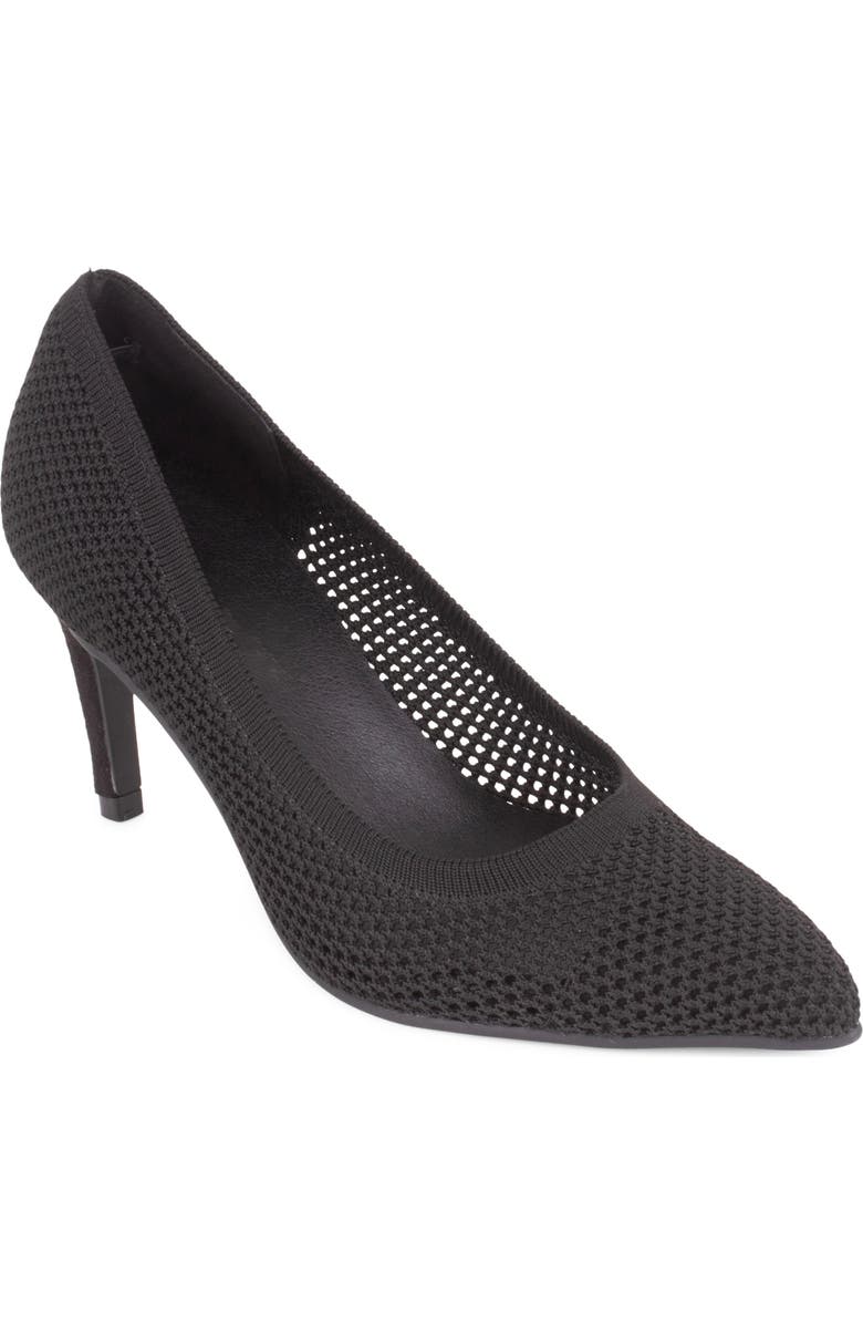 Tahari Everest Pointed Toe Pump, Main, color, Black