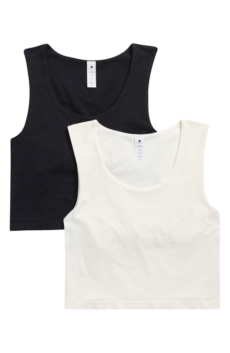 YOGALICIOUS Seamless Coraline Set of 2 Meet 'N Greet Tanks, Main, color,