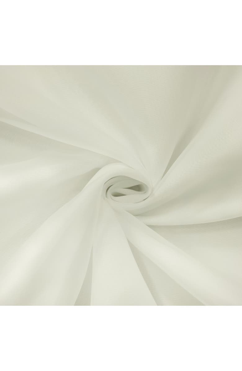 Outdoor Decor by Commonwealth Single Indoor Curtain Panel, Alternate, color, Ivory