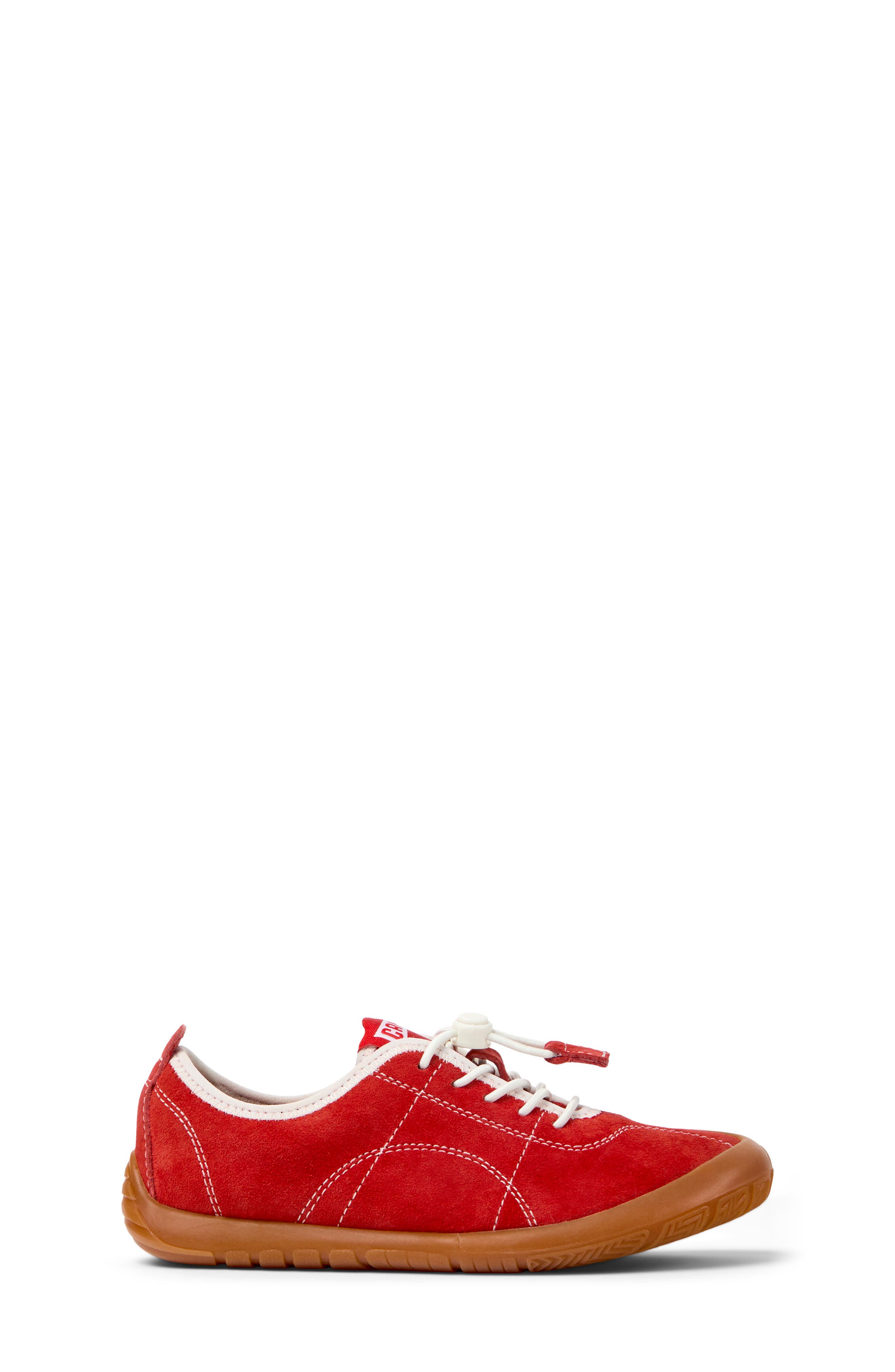 Camper Kids' Peu Path Sneaker, Alternate, color, Medium Red