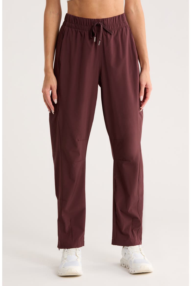 Woven Hike Pants, Main, color, FUDGE