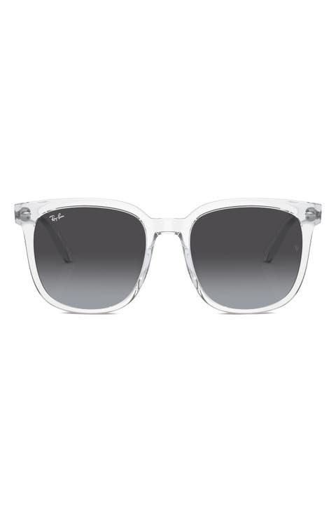 55mm Gradient Square Sunglasses