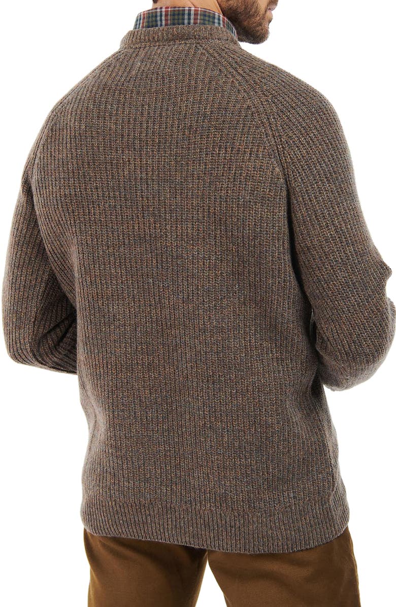 Barbour Men's Horseford Wool Crewneck Sweater, Alternate, color, Sandstone