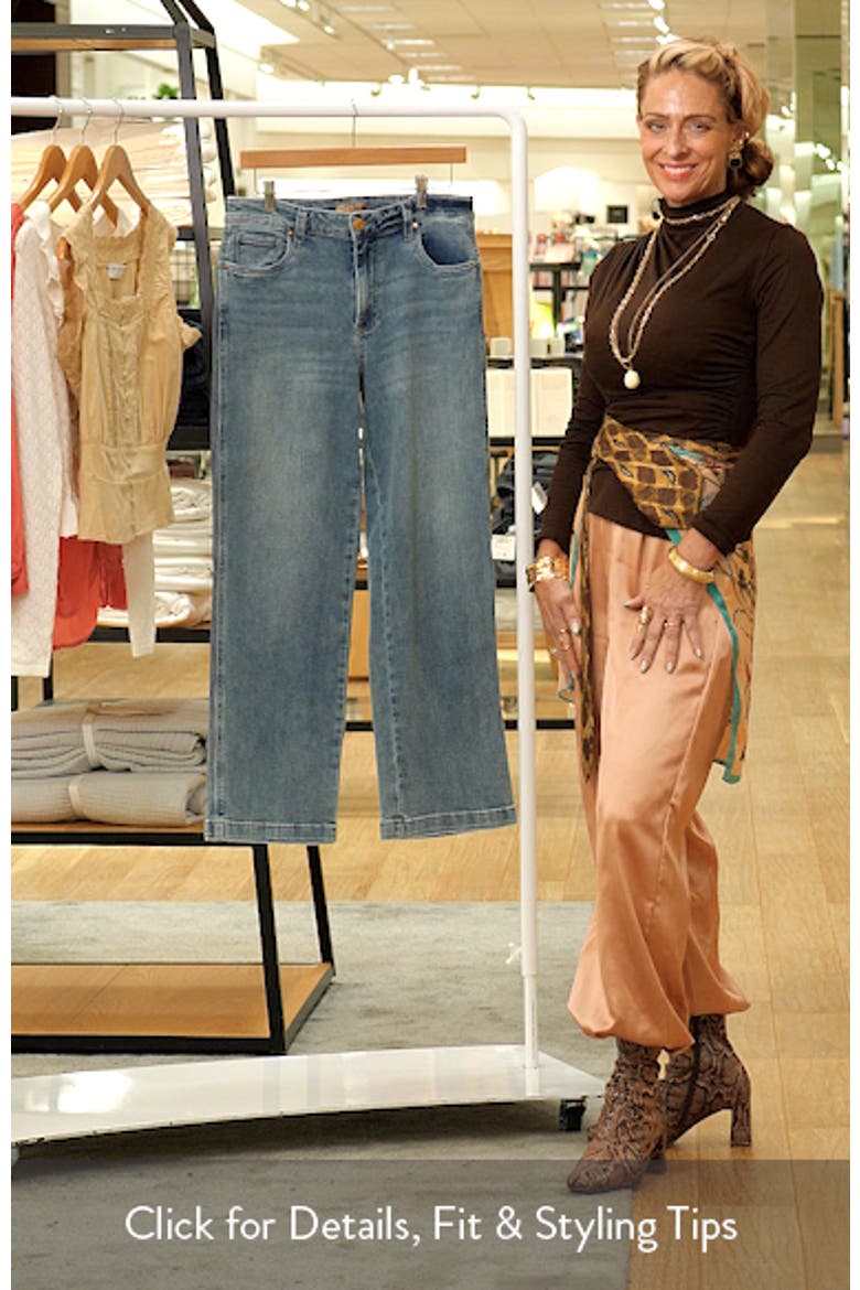 Pattie High Waist Straight Leg Jeans video