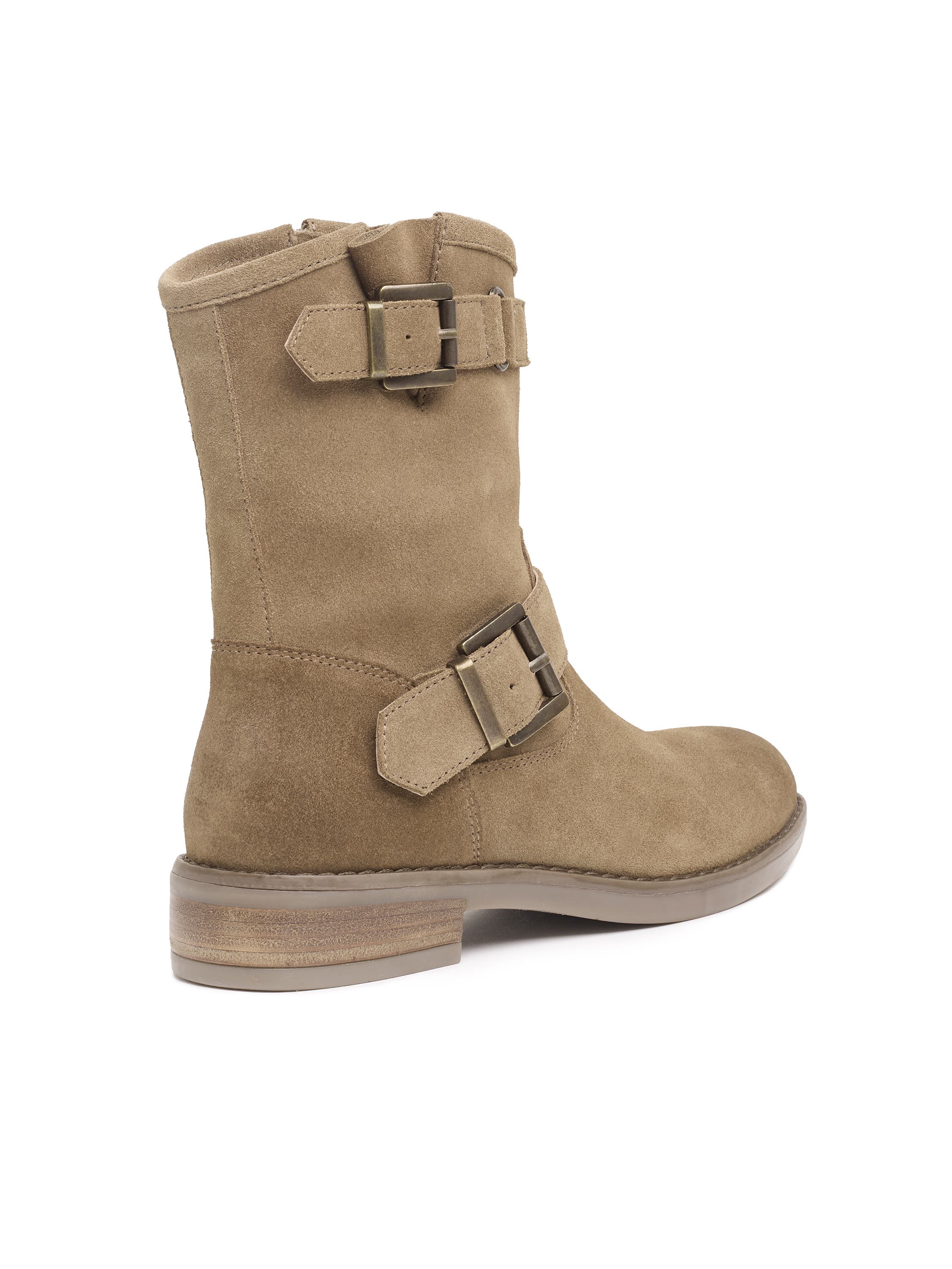 Celtic 
Co. Slouch Biker Ankle Boot, Alternate, color, Taupe