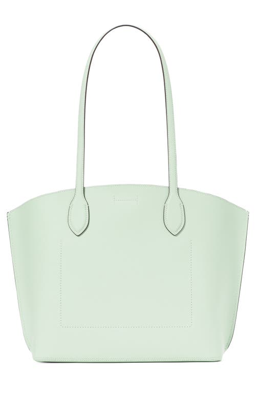 Kate Spade New York Large Suite Leather Tote In Pistachio Ice