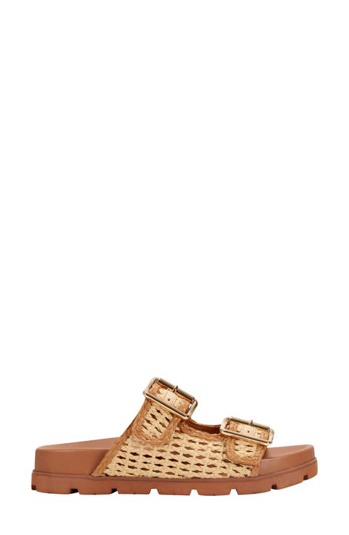 Marc Fisher Ltd Mylan Two-strap Sandal In Brown