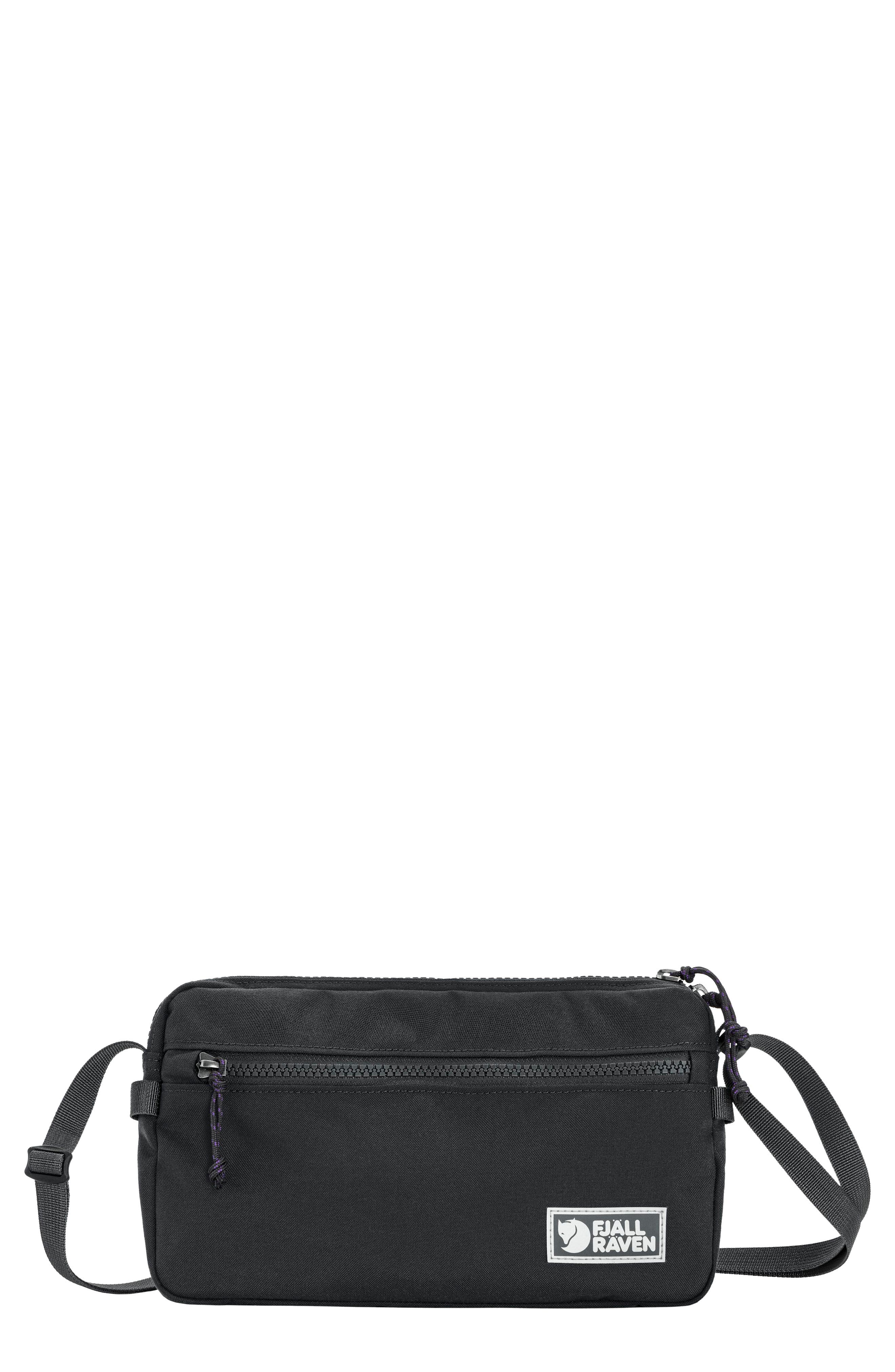 Fjällräven Vardag Pocket Belt Bag, Main, color, Coal Black
