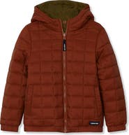 Lands' End Kids Quilted Reversible Water Resistant Jacket