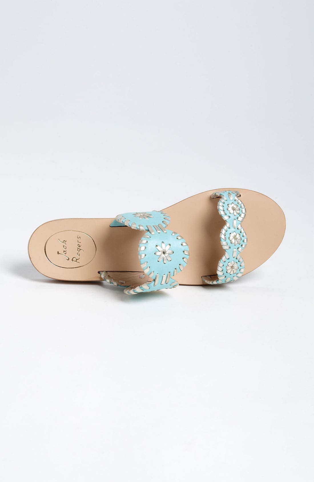 'Lauren' Sandal, Alternate, color, AQUA