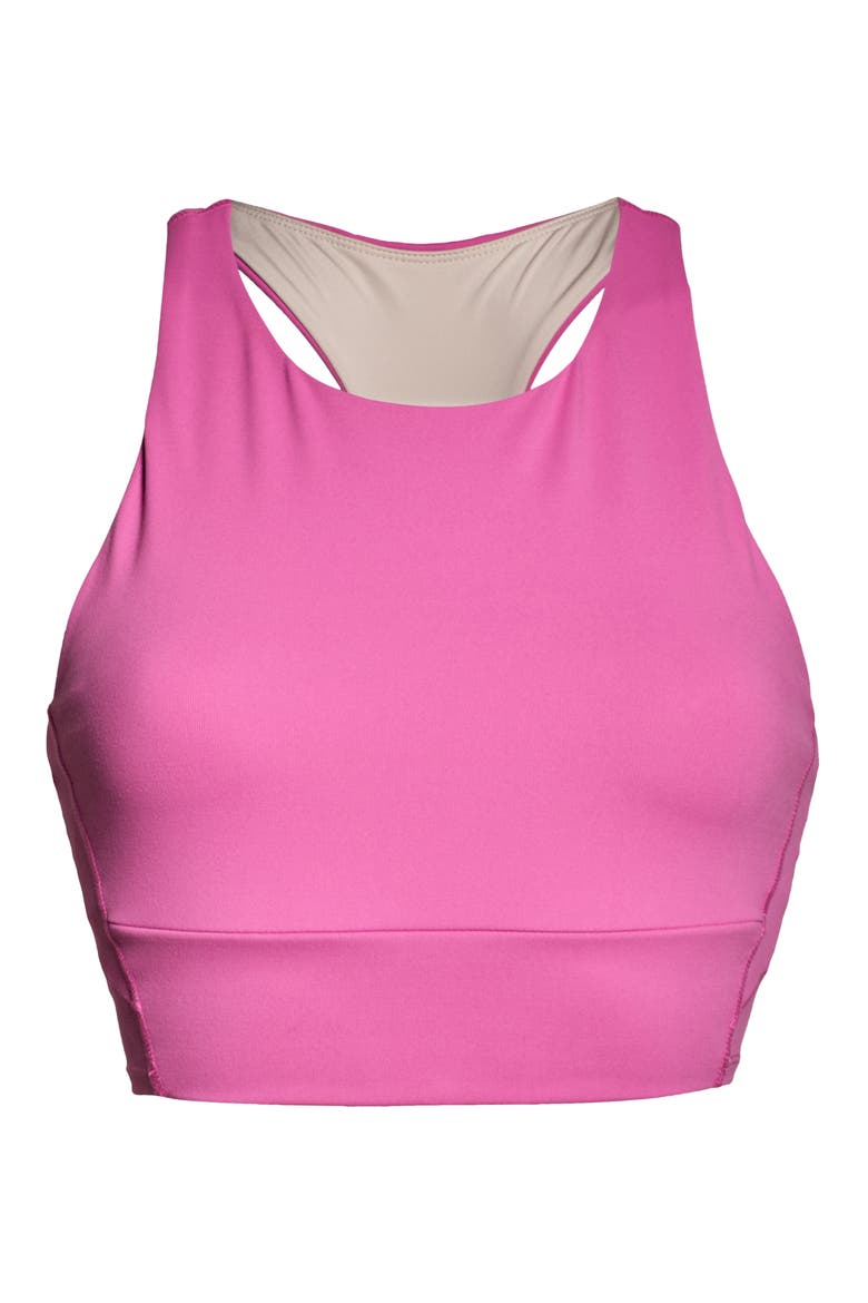 Live In Racerback Bra, Alternate, color, PINK SURPRISE