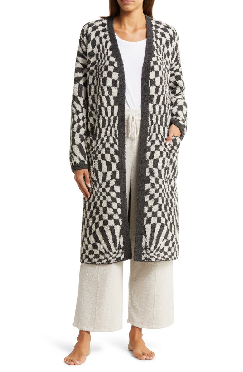 Barefoot Dreams<sup>®</sup> CozyChic<sup>™</sup> Check Robe, Alternate, color,