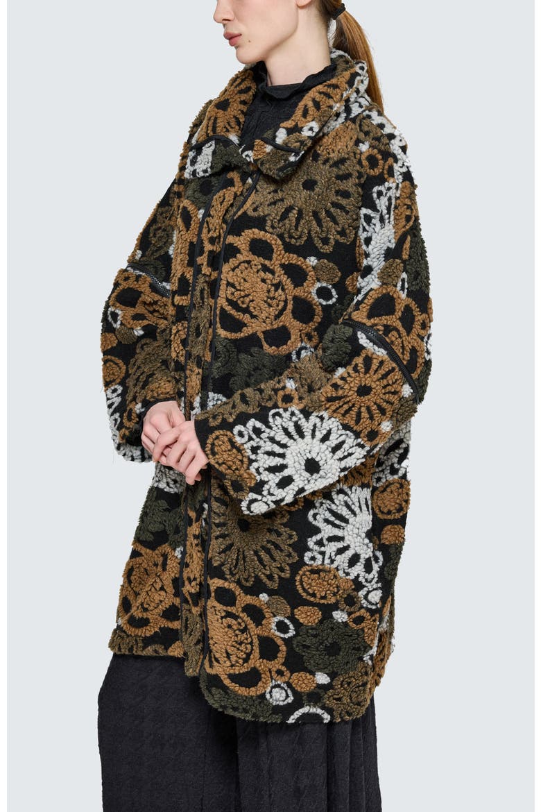 Sorelle Convertible Poncho-Jacket, Alternate, color, Olive