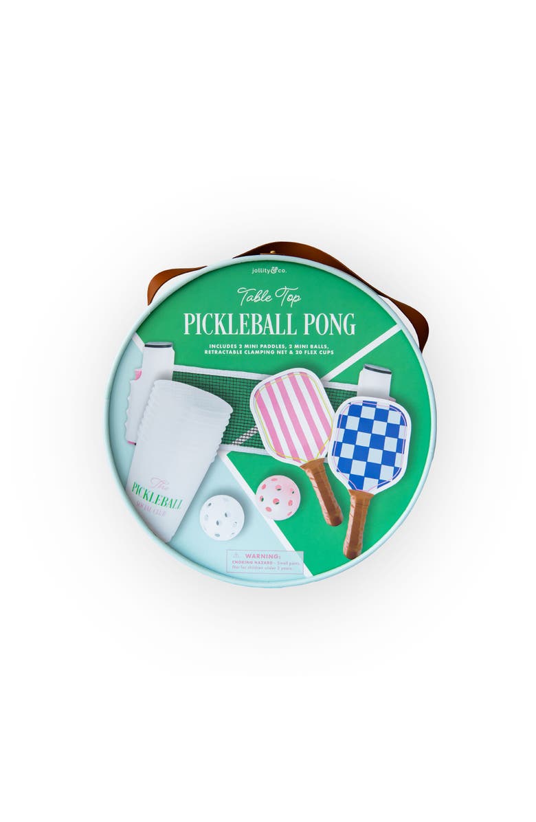 Jollity & Co Pickleball Social Club Table Pong Large Game Set, Main, color, Assorted Pre-Pack