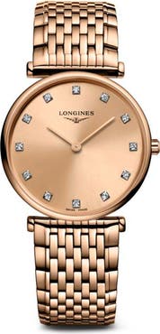 Longines La Grande Classique Diamond Bracelet Watch, 29mm