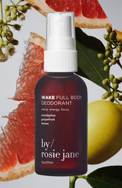 By Rosie Jane Wake Full Body Deodorant In Transparent