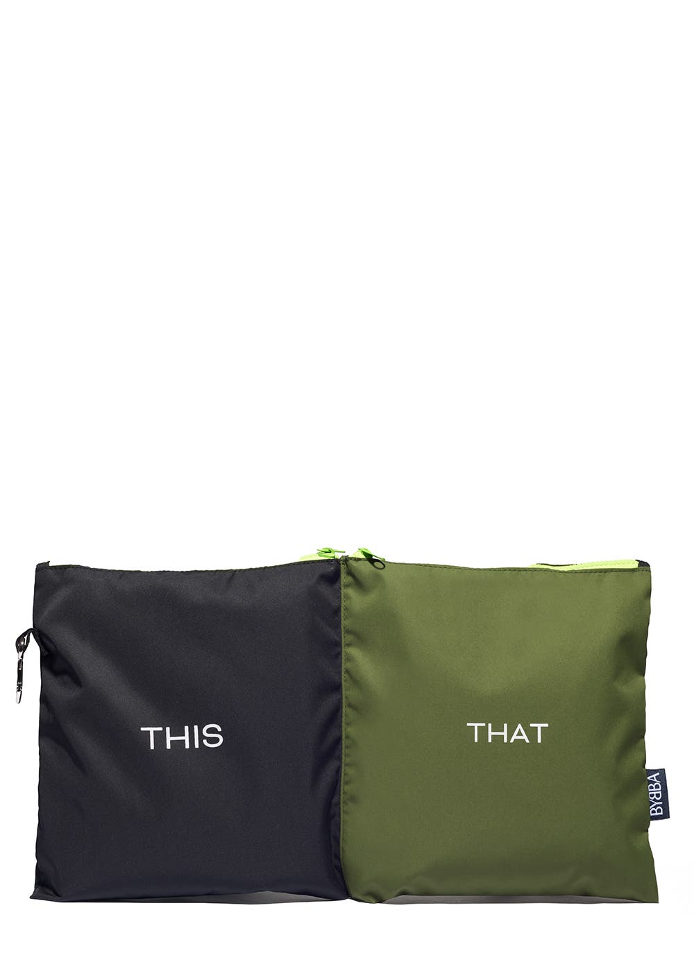 BYBBA Double Take Zippered Pouch, Main, color, Seaweed