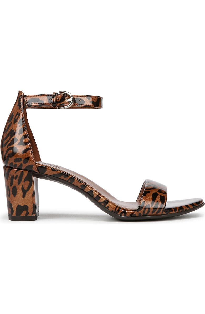 Naturalizer Vera Glitz Ankle Strap Sandal, Alternate, color, Natural Multi