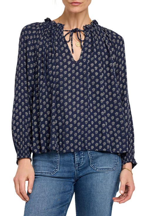 Emery Print Blouse