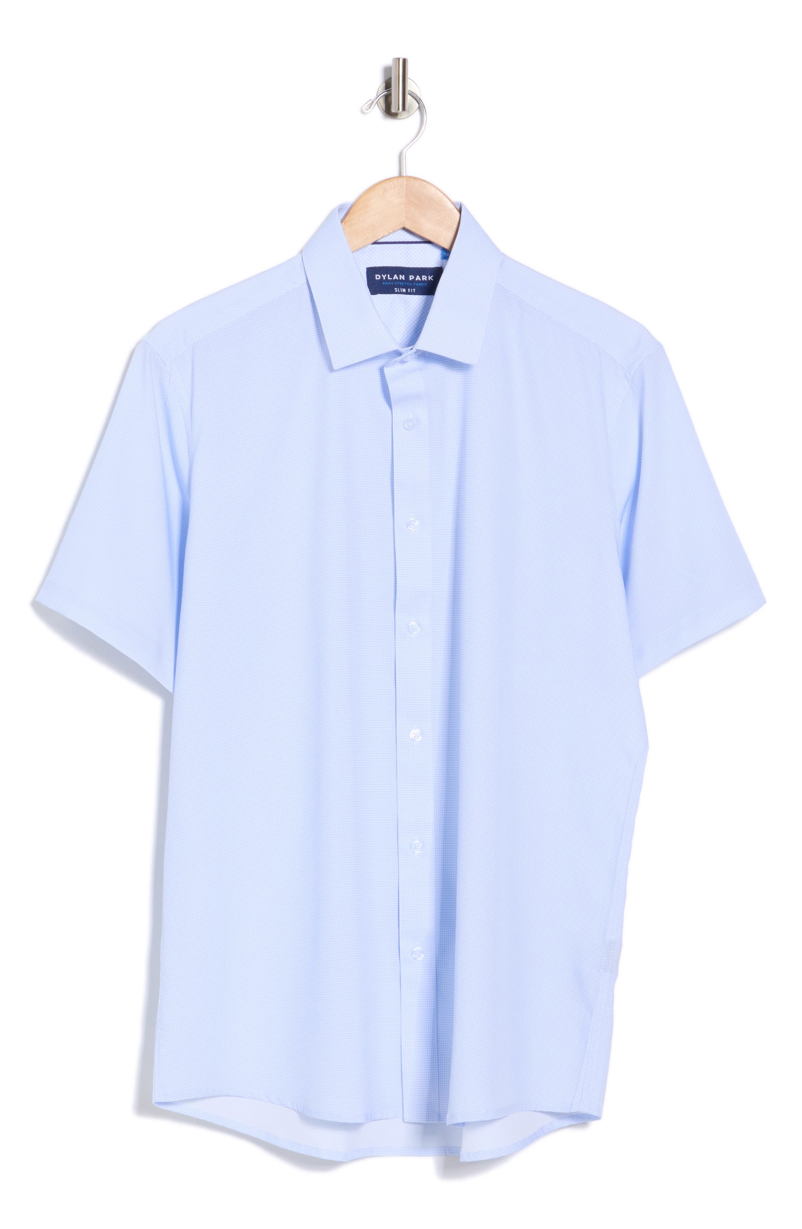 Slim Fit Perfect Stretch Long Sleeve Button Down Shirt - image 5