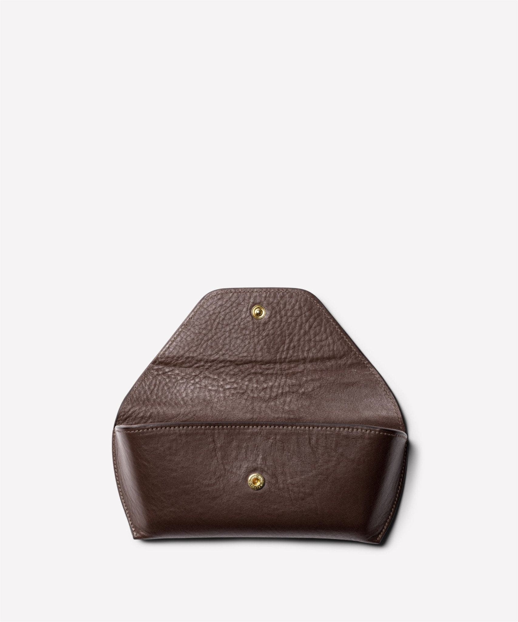 Hard Sunglass Case No. 251, Alternate, color, Vintage Walnut Leather