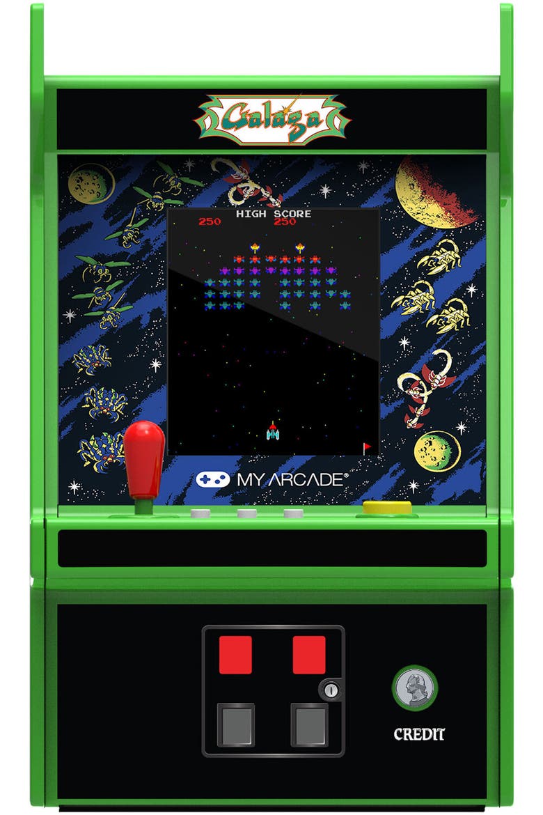 Dgunl4195 Galaga/Galaxian Micro Player, Alternate, color, Multicolor