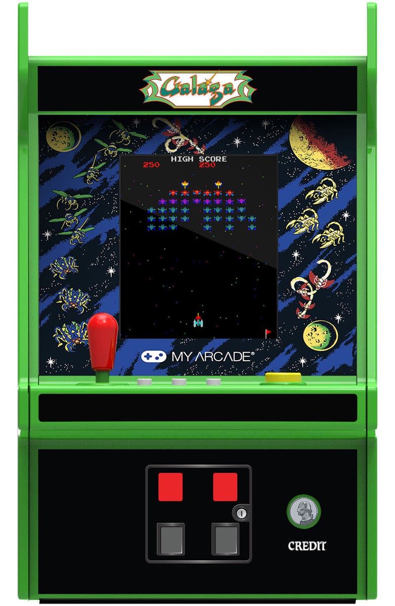 My Arcade Dgunl4195 Galaga/Galaxian Micro Player, Alternate, color, Multicolor
