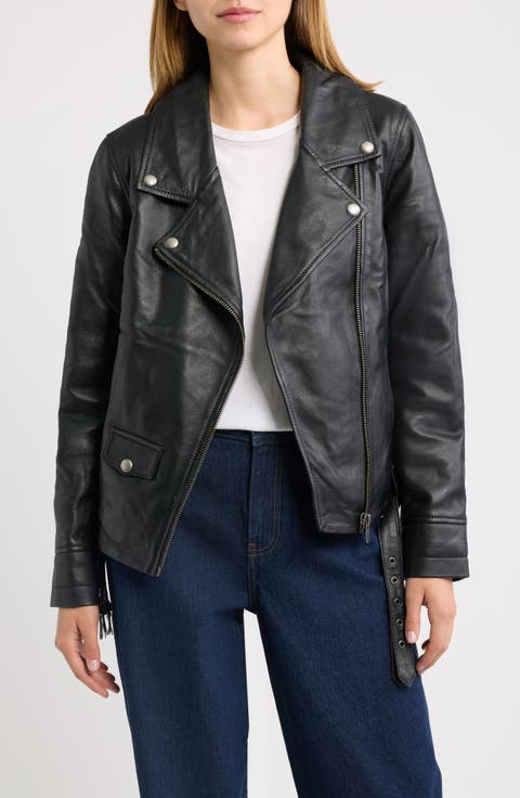 Leather Biker Jacket