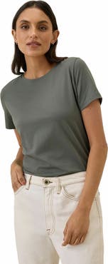 Pact Luxe Stretch Jersey Slim Tee