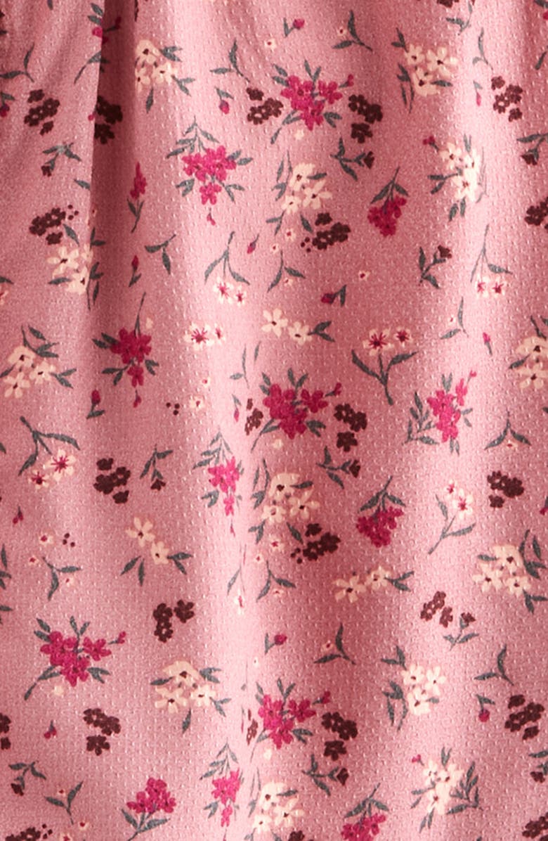 Nordstrom Kids' Ruffle Yoke Top, Alternate, color, Pink Prince Gretchen Floral