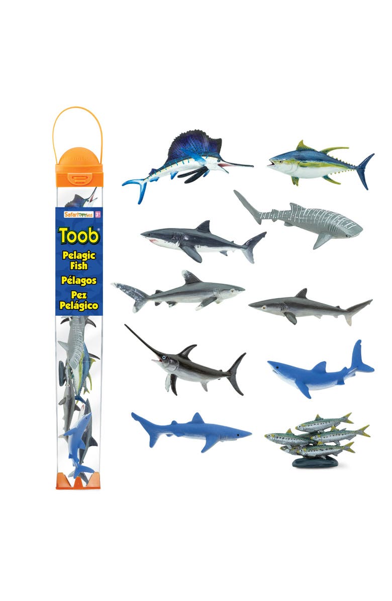 Safari Ltd. Pelagic Fish Toy, Main, color, NO COLOR