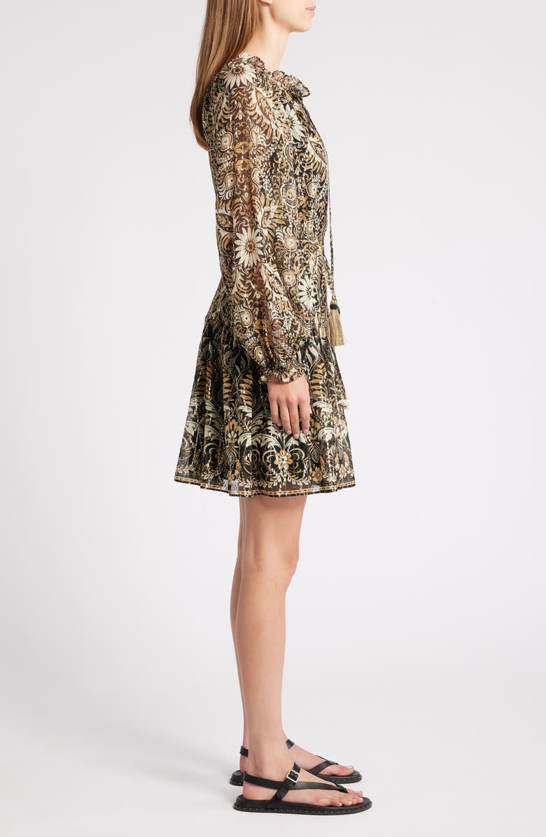 KOBI HALPERIN Kaye Long Sleeve Dress, Alternate, color, 