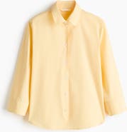 H&M Cotton Poplin Shirt