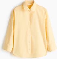 H&M Cotton Poplin Shirt