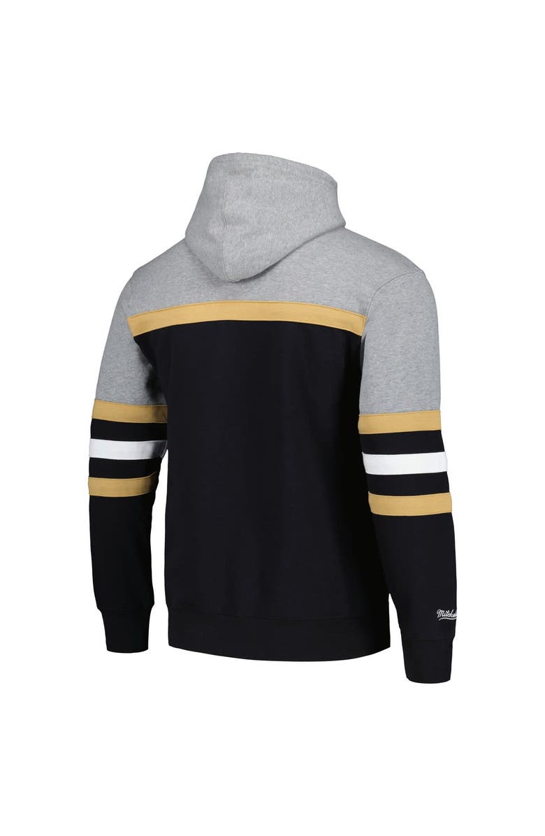 Mitchell & Ness Men's Mitchell & Ness Black/Gray Vegas Golden Knights Head Coach Pullover Hoodie, Alternate, color, Black
