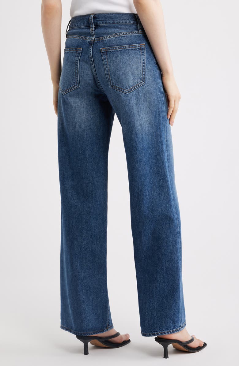 FRAME The Off Duty Stroll Wide Leg Jeans, Alternate, color, Garda